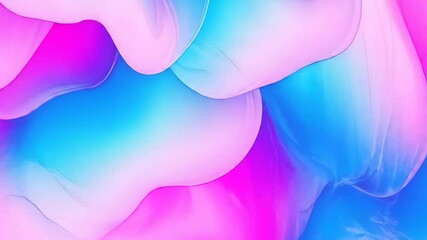 Swirling pastel colors mix together A vibrant abstract background showcases pink blue and white hues Soft flowing textures create an ethereal dreamy aesthetic backdrop for digital art - Powered by Adobe