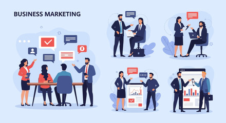 Effective Business Marketing Strategies Collaboration, Communication, and Data Analysis