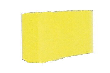 Torn Paper Note on Clean White Background – Minimalist Stationery Concept