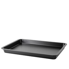 Non-stick baking tray isolated on transparent background  