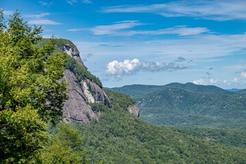 whiteside mountain, highlands cashiers North Carolina