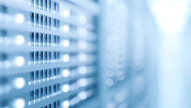 Data Center Server Rack High-Performance Computing Infrastructure