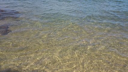 Shallow Clear Waters on a Sunny Day in Costa Rica