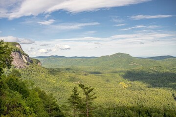 Obraz premium whiteside mountain views of plateau