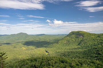 Obraz premium whiteside mountain views of plateau