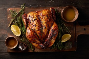 Roasted Chicken Recipe Juicy, Crispy, and Flavorful