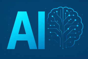 AI Robot and Digital Intelligence &ndash; Futuristic Artificial Intelligence Concept