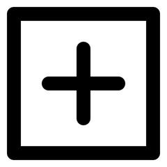 Obraz premium add icon