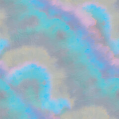Tie Dye Dark Seamless Watercolor. Dark Aurora Neon Watercolour Pattern. Tie Dye Effect Texture Neon Tie Dye Tiedye Space. Shibori Fog Pattern. Multi Color Night Black Grunge. Grey Vector Gray Texture.