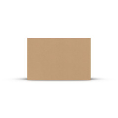 3D Cardboard Box Mockup – Realistic Packaging Render for Product & Branding Presentation