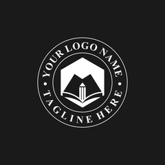 education design logo,icon,symbol,generic book logo,illustration,university,school,success,tech,study,student,linear,template,outline,company,marketing,brand,internet	