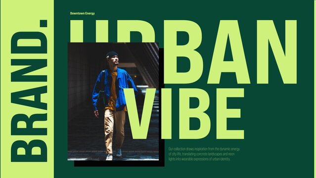 Typo Urban Vibe Slide / Wide
