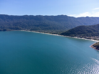Fototapeta premium view of the beach