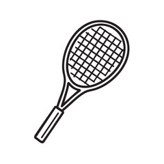 Tennis racket design for sports enthusiasts and events