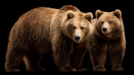 Fototapeta premium Premium Brown Bears Professional Image