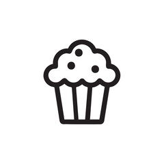 Delicious cupcake design for celebration or baking event