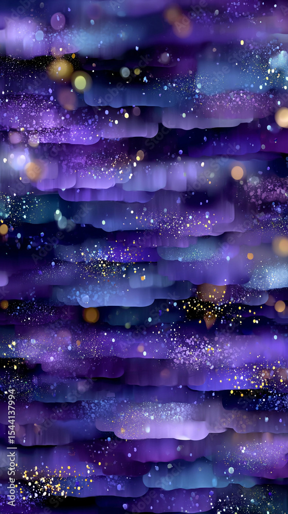 Poster purple technology background with horizontal lines and blocks. abstract digital backdrop representin