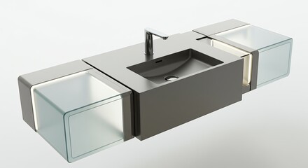 Modern contemporary bathroom vanity design