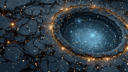 High-tech futuristic sci-fi textured background with glowing neon elements, intricate circuit patterns, and metallic surfaces. Dynamic cyberpunk vibe perfect for digital interfaces and tech designs.

