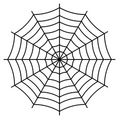 Obraz premium Halloween Spider Web
