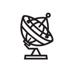 Satellite globe for educational purposes and projects