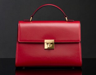 brown leather briefcase