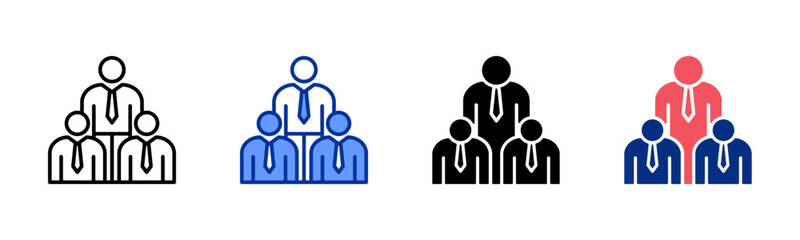 Staff icon sheet multiple style collection	