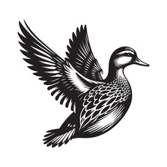 vector illustration of an eagle