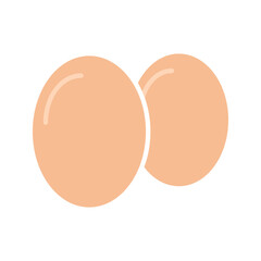 Set of broken eggs icon. Black and outline shapes of cracked egg
