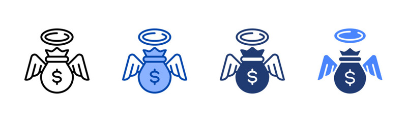 Angel Investor icon sheet multiple style collection