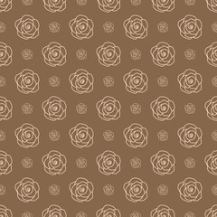 seamless pattern with roses
