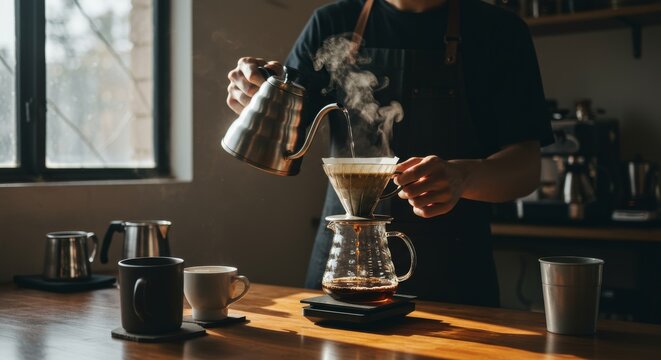 Master Pour Over Coffee Brewing: Essential Barista Guide to Perfect Drip Filter Coffee with Kettle Techniques