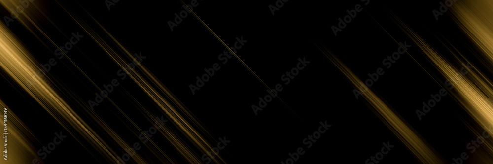 Poster abstract black and gold are light with white the gradient is the surface with templates metal texture soft lines tech diagonal background gold dark sleek clean modern.