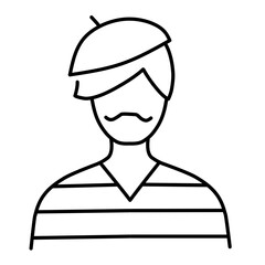 Fine art vector icon 