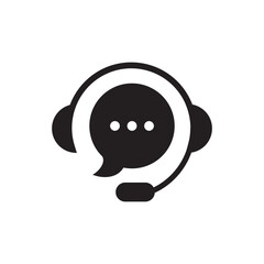 Live chat icon vector illustration