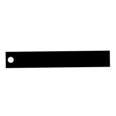 Working tool silhouette vector