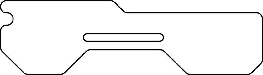 Formas estéticas. Concepto de figuras geométricas. Ondas. Cuadrados. Codigo de barras. Formas. Abstract geometric. PNG creative design. Geometric shapes. Memphis design, Stickers, QR, aesthetic. PNG.