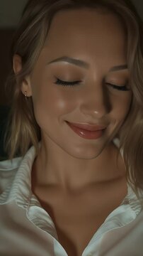 No bra day celebration a womans journey to confidence and self acceptance in a peaceful natural setting