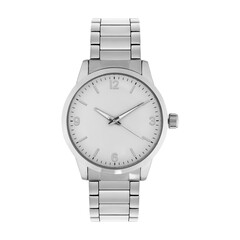 wristwatch isolated on white background
