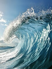 ultra HD picture of Abstract Wave Wallpaper Background