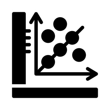 scatter plot glyph icon