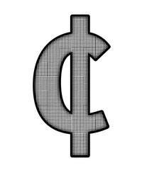 silver dollar symbol