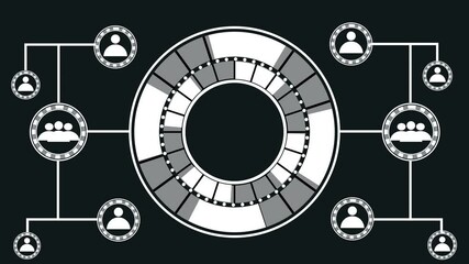 Businessman presses currencies button ICO Initial Coin Offering on virtual digital electronic user interface ,communication network Business people social network and business . - Powered by Adobe