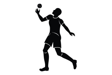 basketball player silhouette vector