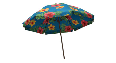 Buy floral patio umbrella outdoor sun shade protection garden beach summer vacation decor online on...