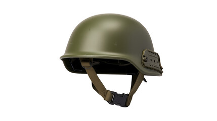 military helmet isolated on white