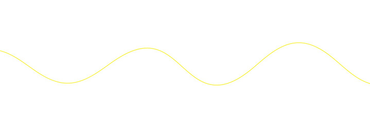 Thin wavy line abstract background. Wavy line horizontal divider outline minimalist background. Abstract black lines wave curve motion on white background. Vector Illustration. EPS 10 . 