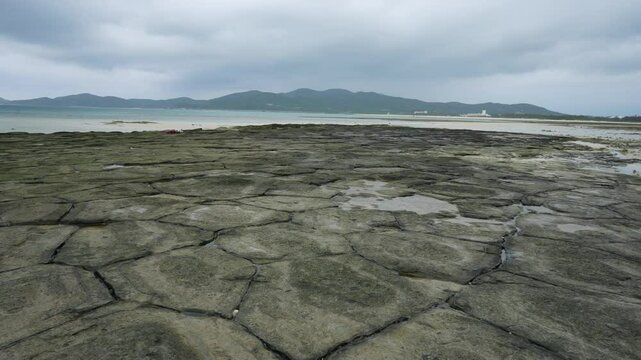 久米島町奥武島の畳石