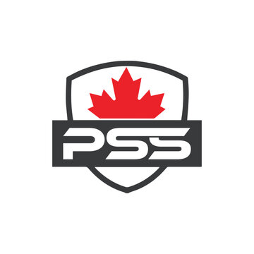 PSS Logo with Canadian Maple Leaf