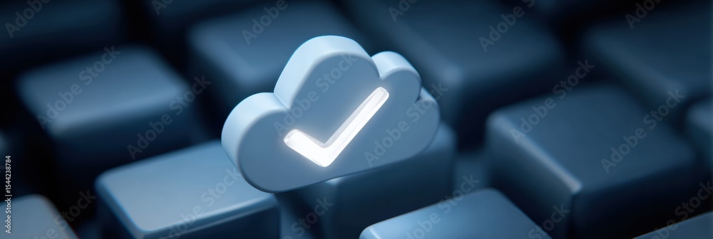 Poster ensure cloud storage security with an essential checklist for data protection